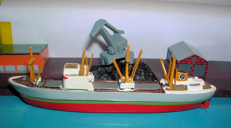 Diesel-Elektro-Frachter "Tinnum" mit UWS (1 St.) D 1956 Hansa S 47